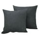 thumbnail image 1 of Uuiauoio 2 pcs Linen Throw Pillow Covers Decorative Square Pillowcases Cushion Covers 15.75x15.75 Inch for Home Decor Sofa Bedroom Car(No Pillow Core), 1 of 6