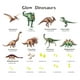 thumbnail image 4 of Vinilo infantil dinosaurio luminoso, vinilo pared dinosaurio habitación infantil, vinilo pared, vinilo pared habitación infantil, vinilo adhesivo luminoso, vinilo pared luminoso para regalo dormitorio Namotu LKX-1574, 4 of 7