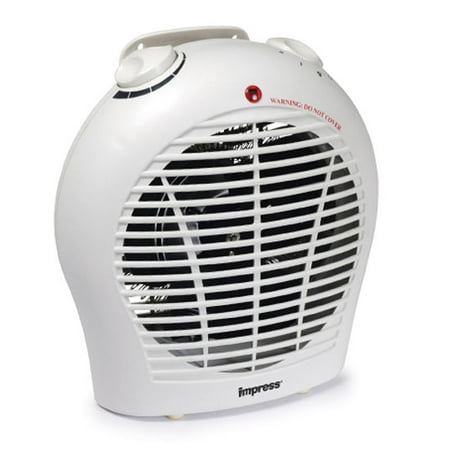 Impress IM-702 1500 watt 2 Speed Fan Heater with Adjustable Thermostat
