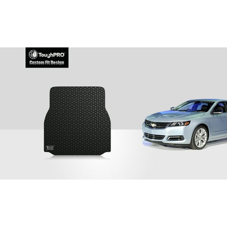 ToughPRO - CHEVROLET Impala Trunk Mat - All Weather - Heavy Duty - Black Rubber - 2018