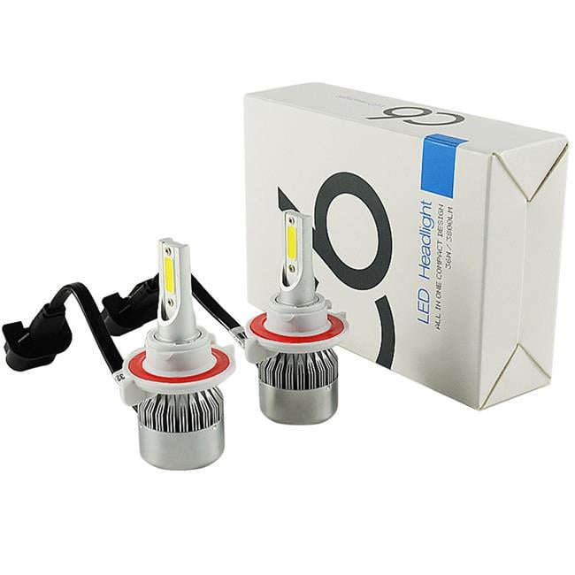 Super Bright LED C6H13 H13 LED Headlight Kit