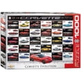 thumbnail image 1 of Puzzle EuroGraphics Corvette Evolution de 1000 piezas azul, 1 of 3