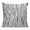 Black Grey, variant on Throw Pillow Covers 16x16 Inch, Red Striped Decorative Pillow Cases for Couch Sofa Bed, Classic Minimalist Waves Lines Pattern Cotton Linen Square Home Decor Pillowcases with Hidden Zipper