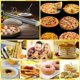 thumbnail image 5 of Rodillos de Cocina Rodillo Ajustable con Anillo de Grosor y Regla, Rodillo de Acero Inoxidable de 17 Pulgadas para Hornear, Pastelería, Pizza, Galletas, Tortillas, 5 of 5