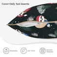 thumbnail image 5 of Kll Baby Sloths Sleeping Decorative Throw Pillow Covers Velvet Soft For Couch Sofa Bedroom Living Room Outdoor -20"X20", 5 of 8