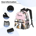 thumbnail image 5 of Ratiio Cute Cats Print Casual Backpack for Men and Women, Water Resistant Oxford Fabric School Bag Lightweight Travel Daypack, 5 of 6