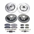 thumbnail image 2 of PowerStop Front and Rear Z23 Evolution Sport Carbon-Fiber Ceramic Brake Pad and Drilled & Slotted Rotor Kit Fits: JEEP Select Models K8509, 2 of 7