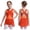Orange, variant on vastwit Girls Rhinestones Cutout Sleeveless Lyrical Dance Dress Figure Skating Performance Ballet Latin Jazz Dancewear Purple 14