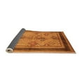 thumbnail image 2 of Ahgly Company Indoor Square Oriental Orange Industrial Area Rugs, 8' Square, 2 of 4
