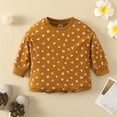 thumbnail image 2 of Sngxgn Solid Short Sleeve Baby Girl Bodysuits Cotton Cartoon Baby Clothes Soft Outfits(Brown,80), 2 of 7