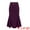 Purple, variant on DARING DIVA Women Fishtail High Waist Belted Work Midi Mermaid Skirts XL Purple