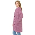 thumbnail image 3 of Woman Within Plus Size Marled Jacket Duster Sweater, 3 of 3