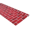 thumbnail image 3 of Fadeless Bulletin Board Art Paper, Two- Tone Brick, Red, 48 in x 50 ft roll, color fast, display, 3 of 6