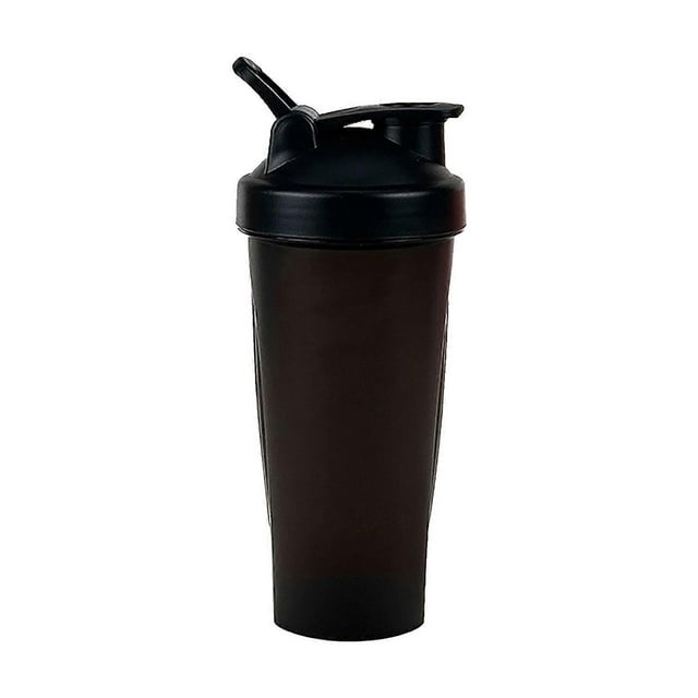 20oz Protein Shaker Bottle with Loop Shaker Balls Leak Proof Water Bottle Mixer Cup for Pre Workout Outdoor Sports Gym Fitness