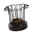 thumbnail image 6 of S SERENABLE Chinese Kenzan Flower Frog Holder Sturdy for Workshops Flower Anchor Black, 6 of 8