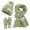 A-Green204, variant on Bibifish Womens Hat Gloves Scarf Sets 3 Pc Bow Decorated Hat Scarf Gloves Three Piece Sweet Trendy Cold Warm Hat Sets For Ladies
