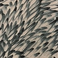 thumbnail image 2 of Plutus Brands Green, Black Plutus Bird Feather Animal Luxury Throw Pillow 20 in x 30in, Double Sided 20" x 30" Queen, 2 of 7