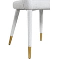 thumbnail image 5 of Meridian Furniture Destiny Cream Boucle Fabric Dining Chair, 5 of 5