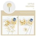 thumbnail image 4 of KAKOWELY 60Pcs Household Thumb Tacks Multi-function Board Pin Portable Poster Tacks Poster Accessory,0.79X"X0.39"X0.39", 4 of 5