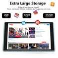 thumbnail image 3 of Tablet Android, 8 inch Tablet 2GB+32GB Tablet, 1280x800 IPS Touch Screen, Tablet computer Blue, 3 of 7