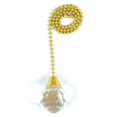 thumbnail image 1 of Esfera acrílica de latón Jandorf 60320 de Pull Chain Hardware, 1 of 1