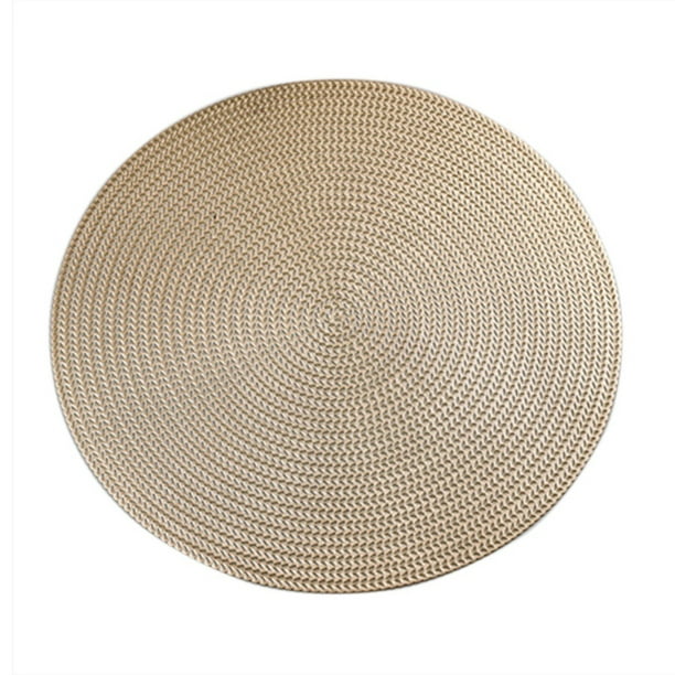 Pvc Round Placemats Table Mats, Round Table Mats Uk