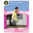 thumbnail image 3 of Bounce House Outfunny con tobogán para niños de 3 a 12 años, color rosa, 3 of 7