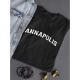 thumbnail image 3 of Annapolis , Women T-Shirt, Female x-Large, 3 of 4