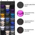 thumbnail image 4 of Estante colgante para sombrero de béisbol, almacenamiento de sombreros, soporte para puerta de montaje en pared, organizador , organizador Gloria Estante para sombreros, 4 of 9