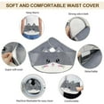 thumbnail image 3 of LZCKDPX Hot Water Bottle wtih Cover, Hot Water Bag, 1L Rubber Warm Hot Water Bottles Pouch with 130cm Long Soft Waist Cover for Neck, Shoulder, Back, Hand, Legs and Period Pain Relief, 3 of 7