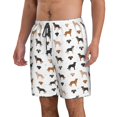 thumbnail image 2 of Fuzoiu Labrador Retriever Dog Print Men's Beach Shorts,Men's Swim Trunks,Quick Dry Board Shorts with Pockets,Men's Bathing Suits for Surfing, Running, and Casual Wear-XX-Large, 2 of 6