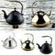 thumbnail image 5 of Toystoory Hervidor de té y café de acero inoxidable de 2 l cuello de cisne fino sobre café plateado Type2 NO2, 5 of 6