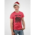 thumbnail image 2 of Small Town Christmas Cozy Holiday T-shirt Men's, 2 of 4
