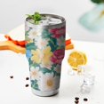 thumbnail image 3 of 30oz Pioneer Flower Tumblers Stainless Steel Tumbler with Lid and Straw,Vacuum Insulated Double Wall Travel Tumbler Cups Mug with Cleaning Brush for Coffee,Tea, 3 of 7