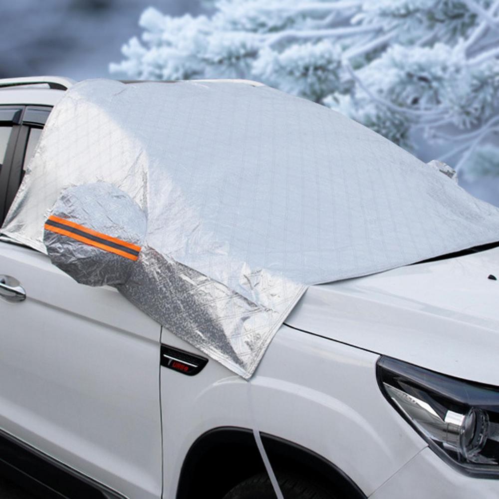 Tohuu Windshield Snow Cover Winter Full Coverage Windshield Guard General Easy to Install Vehicle Protective tools for Car SUV CRV Trucks and More No Scratches custody - image 3 of 16