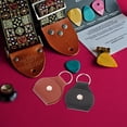 thumbnail image 5 of 12 Pcs Guitar Picks Set with Keychain Bag, Ukulele Picks, Zinc Alloy Button Accessories for Musicians, 5 of 6