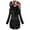 Black, variant on Winter Coat Womens Fashion Fleece Sherpa Coats with Faux Fur Lined Outerwear Fashion Reversible Hood Puffer Coat Abrigos De Mujer Elegantes