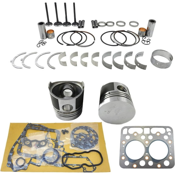 Z750 Engine Overhaul Rebuild Kit (No cylinder liner) For Kubota Z750 Engine L175 L185 L1501 L1500 Tractor Piston Diameter 76mm