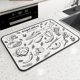 thumbnail image 1 of Aparatos de cocina, accesorios de cocina, utensilios de cocina, alfombrilla de secado de utensilios de cocina, almohadilla de barra para tazas, almohadilla lavable de aislamiento térmico, almohadilla, 1 of 3