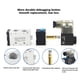 thumbnail image 3 of Válvula solenoide eléctrica válvula de 5 vías AC110V 2 posiciones 015-08Mpa para control de cilindro ANGGREK Otros, 3 of 8