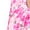 Pink Tulle Soft Flower, variant on Aria Women’s Knit Flutter Sleeve Scoop Neck Henley Top and Cropped Pant Sleepwear Pajama Set, Sizes up to 5X