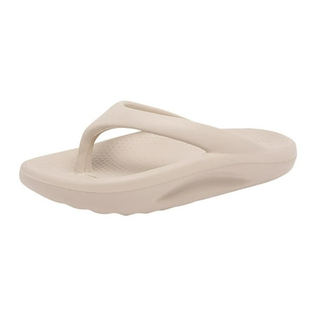 

Flip Flops for Women Message Slides EVA Thick Sole Soft Comfort Slippers Quick Drying Non Slip Platform Sandal