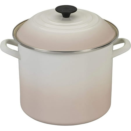 

Enamel On Steel Stockpot 8 qt. Cerise