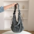 thumbnail image 2 of Urban Simplicity Women's Crossbody Bag, High-End Soft Texture, Drawstring Design, 2 of 9