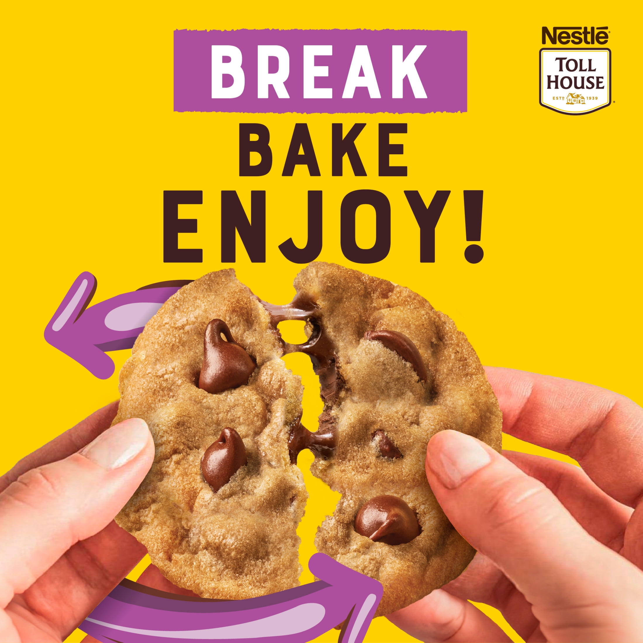 Nestle Toll House, Chocolate Chip Remix, Naturally Flavored Brown Butter Chocolate Chip Cookie Dough 14 oz