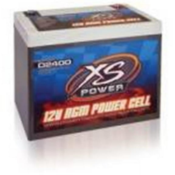 XS Power Battery  12V 800A AGM Batteries with Reinforced Plastic Case