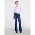 thumbnail image 3 of Scenario Women's and Women's Plus Embroidery Top with Lace Inserts, Sizes XS-4X, 3 of 7