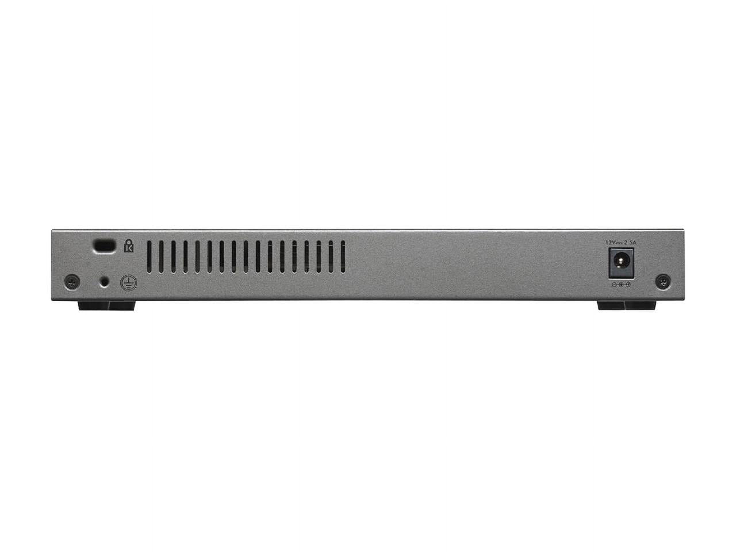 NETGEAR GS110EMX - switch - 10 ports - smart - rack-mountable
