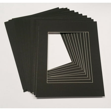 Flame Cut Out - Custom Cut Frame Mats 11x17 Made to Display 8.5x11 Photos