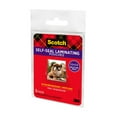 Scotch Selfsealing Laminating Pouches, 5 Count, 2.5" x 3.5", 9.5 mil